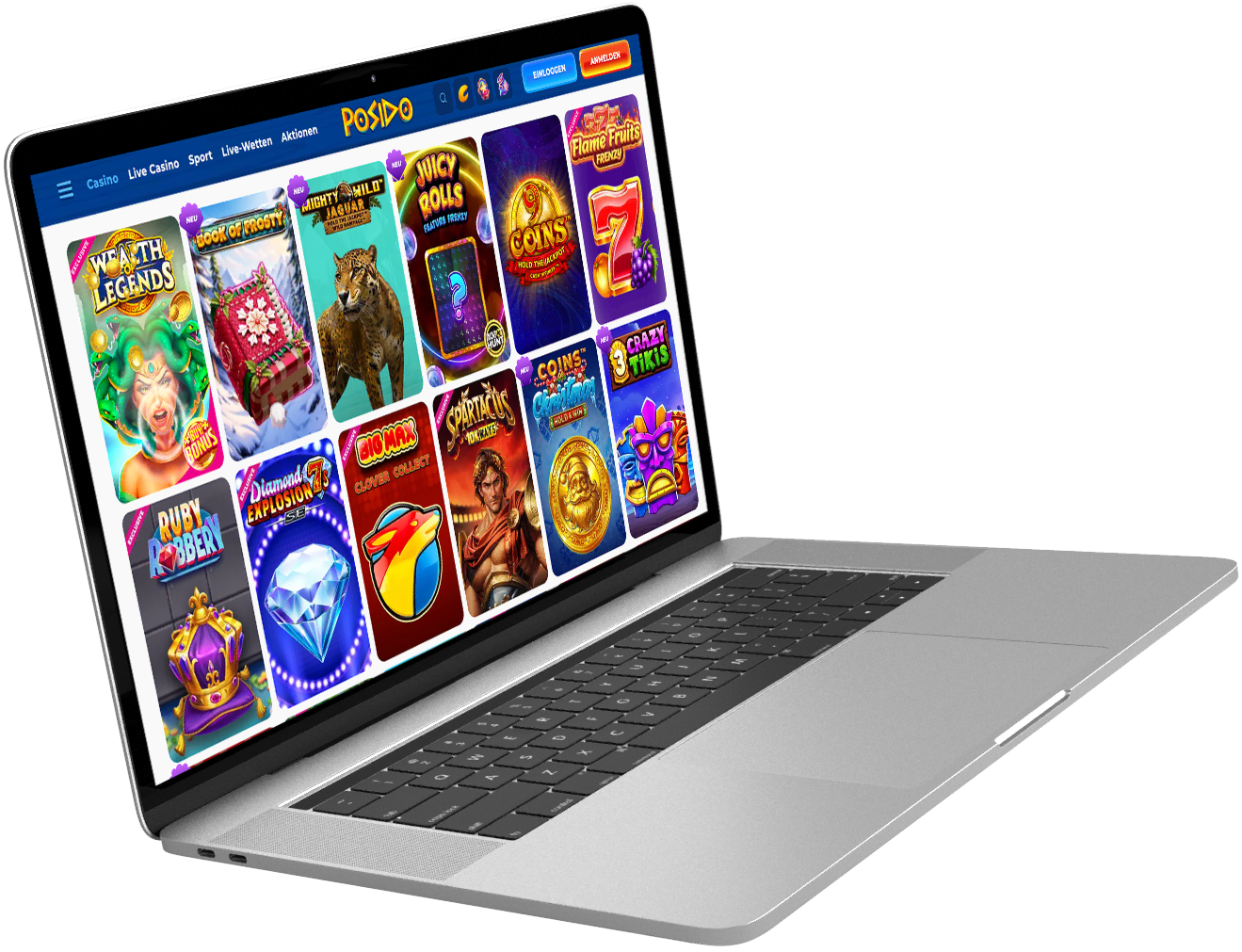Andere Spiele bei Posido Casino